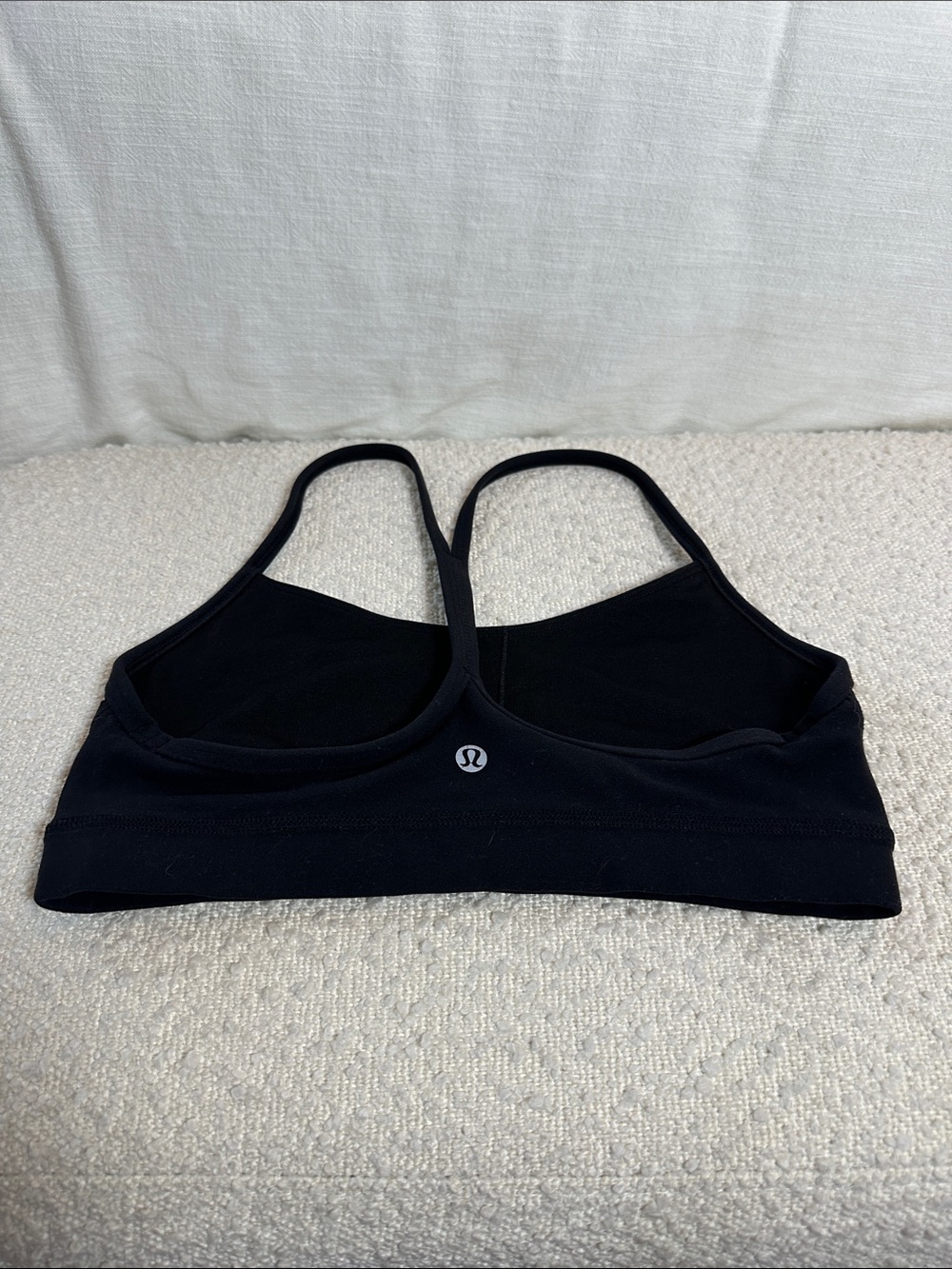 lululemon athletica Black Minimalist Strappy Sports Bra